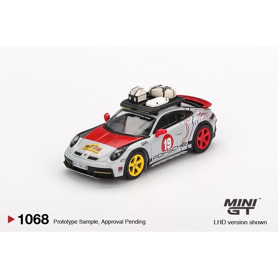 MINI GT No.1068 Porsche 911 Dakar "Uncle Rally" MGT01068