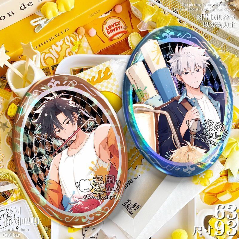 เข็มกลัดแฟชั่นการ์ตูน Liu Xiao Vein Rin Felix สำหรับผู้หญิง พร้อมใช้ในการคอสเพลย์และการประดับกระเป๋า