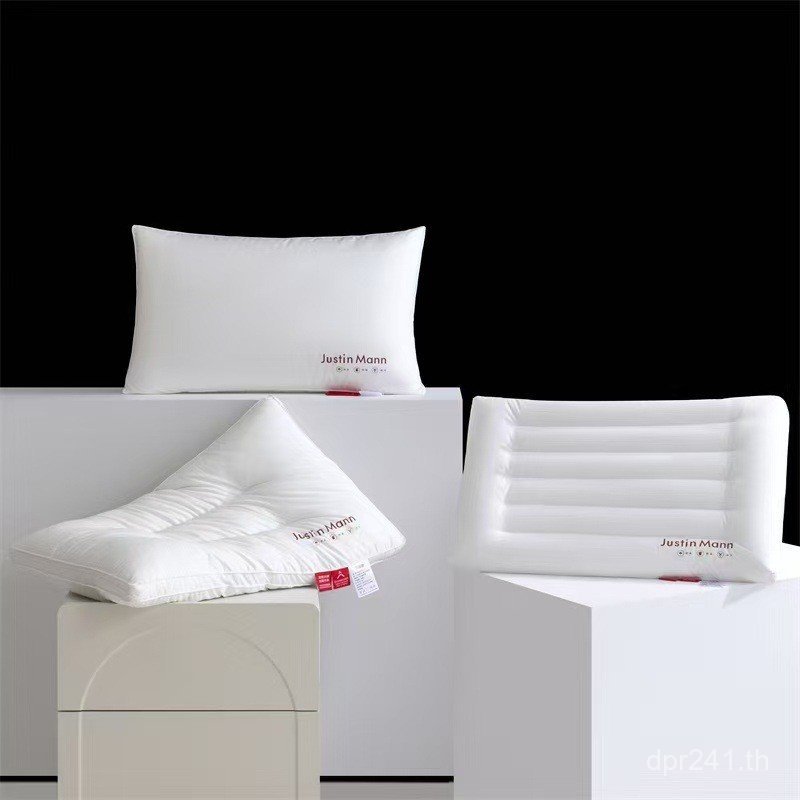 โรงแรมหมอนหมอนคอหมอนผู้ใหญ่หมอนหมอนแกนสามหลักฐานรูปแบบใหม่หมอนนุ่มผ้าฝ้ายแท้หนึ่งชั้น ก ผ้าฝ้ายกันเพ