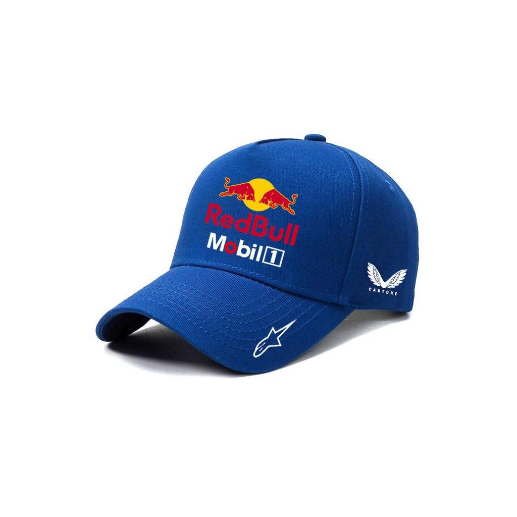แม็กซ์ เวอร์สแตปเพนแห่งทีม Red Bull Racing นักแข่งรถ F1 Formula One ผู้ชื่นชอบการปั่นจักรยานกลางแจ้ง หมวกเบสบอล