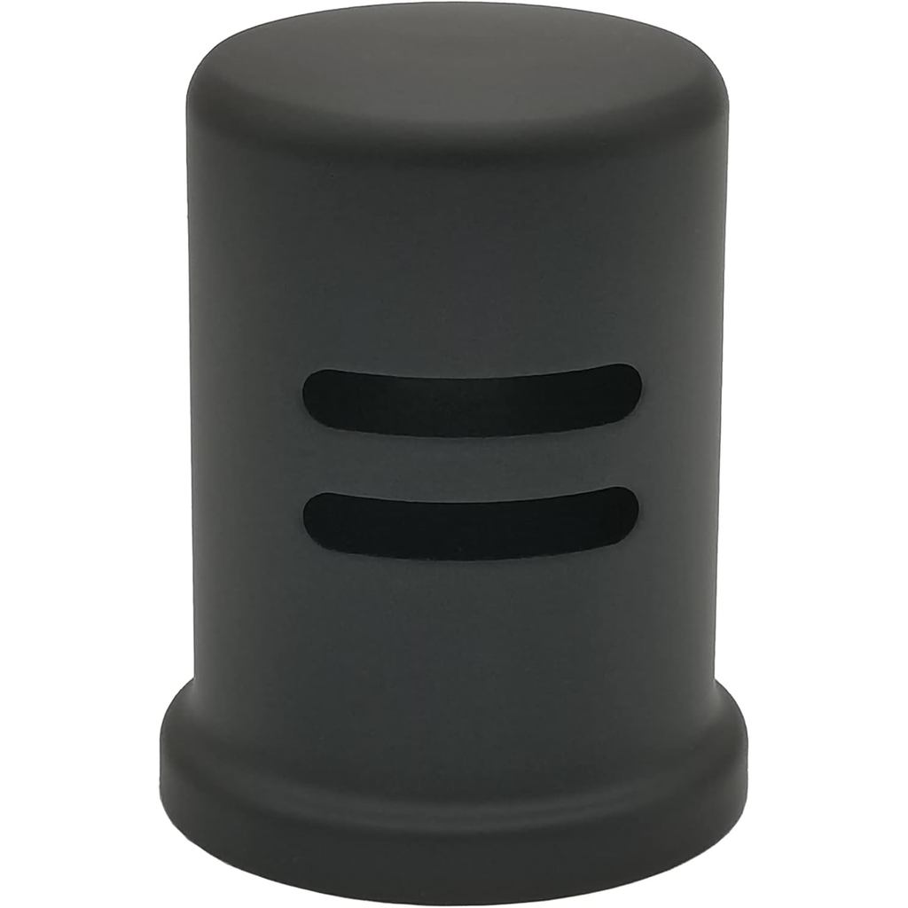 Dishwasher Air Gap Cover Black only, Skirted, Replacement Black air gap dishwasher,Solid Brass,Matte