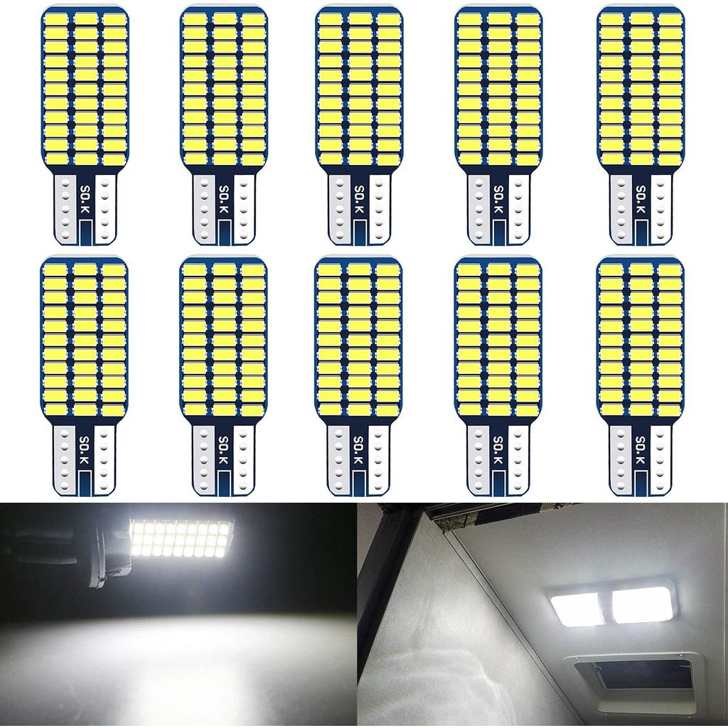 UNXMRFF - Super Bright Natural White T10 921 922 912 LED Bulb for 12V RV Ceiling Dome Light/RV Inter