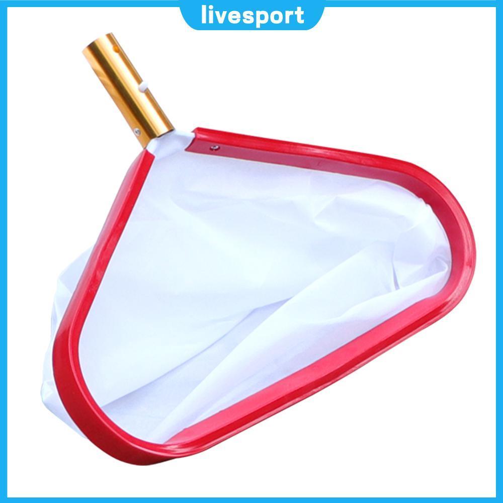 ⚡24ชม.⚡ Pool Landing Net Pool Leaf Skimmer Net พร้อมที่จับอลูมิเนียมสําหรับเศษใบไม้