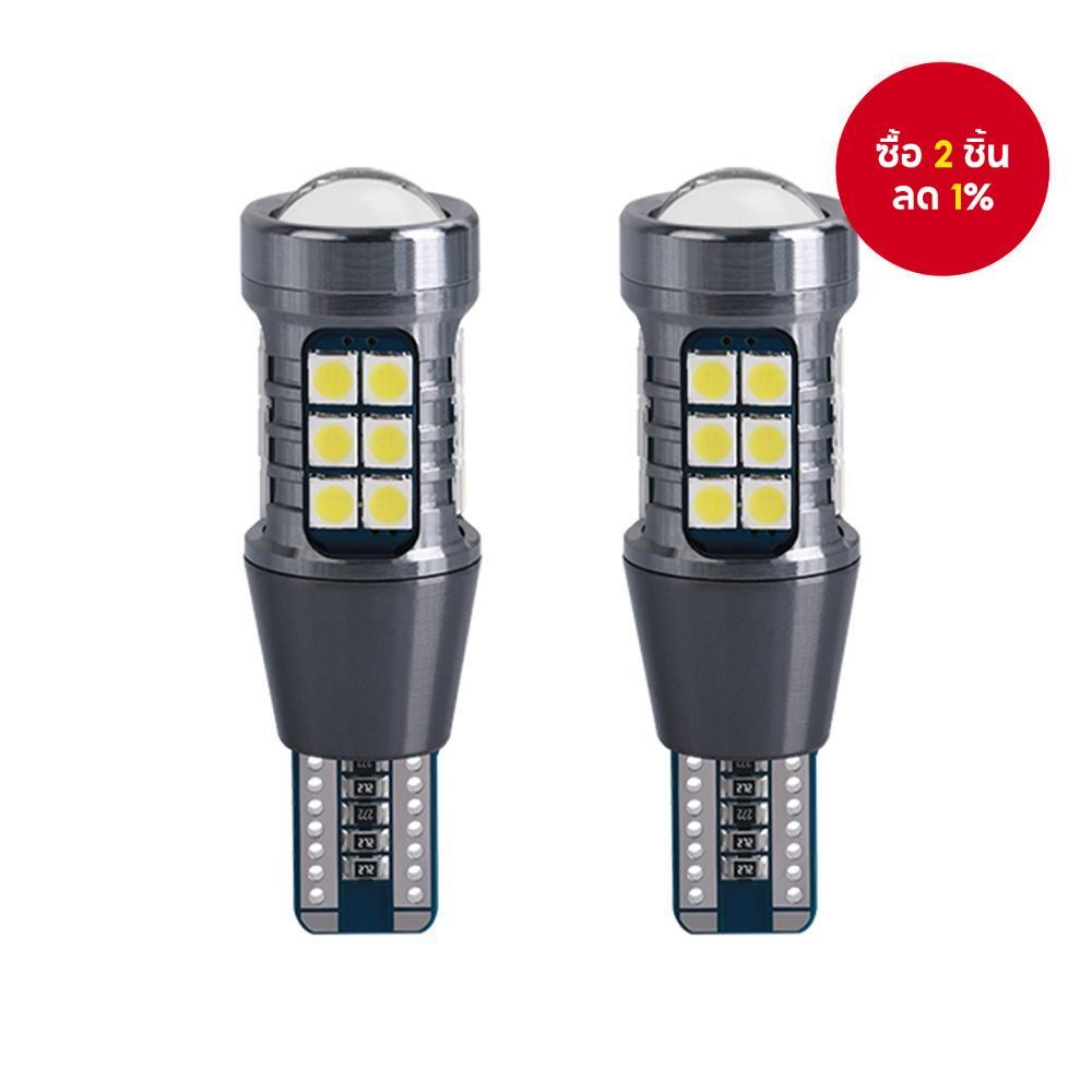 หลอดไฟ LED T15 W16W Canbus สำหรับรถยนต์ Super Bright 3030 27SMD ไฟถอยหลังแบบข้างนอก