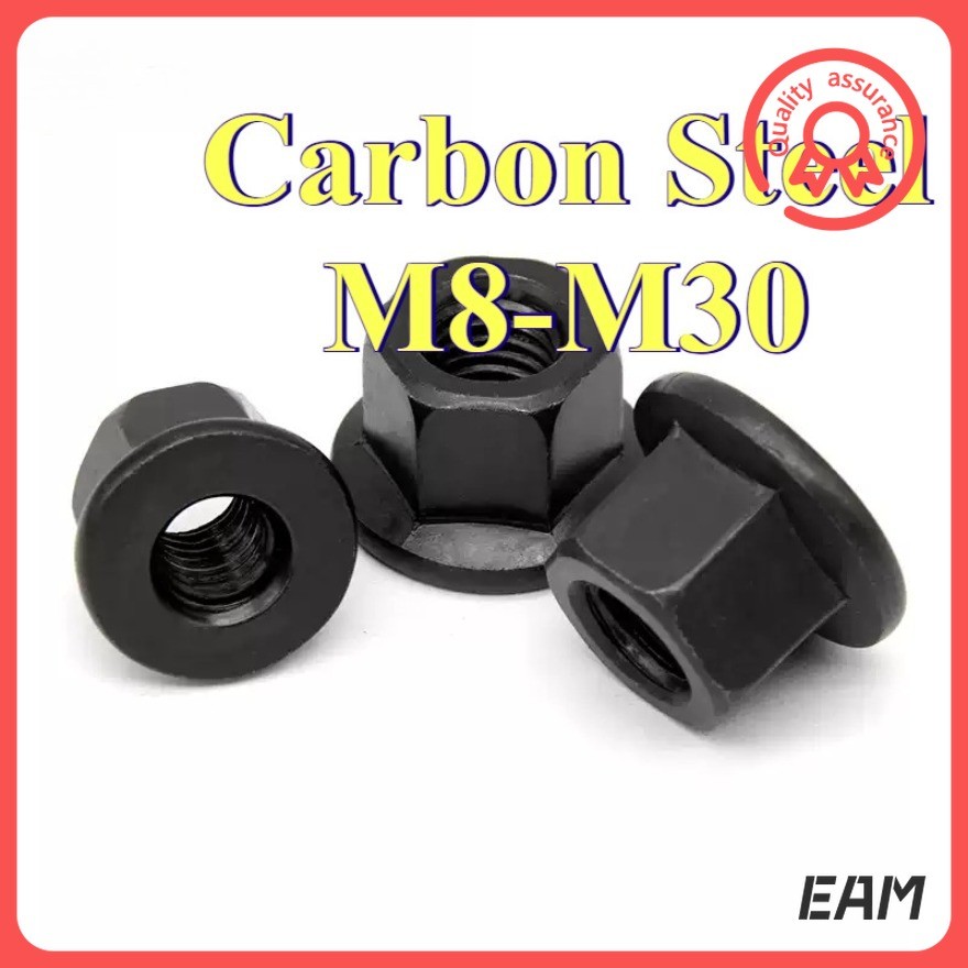 น็อตหน้าแปลน แผ่นหนา แรงดันสูง M8/M10/M12/M14/M16/M18/M20/M22/M24/M27/M30 [EAM-FC-G]