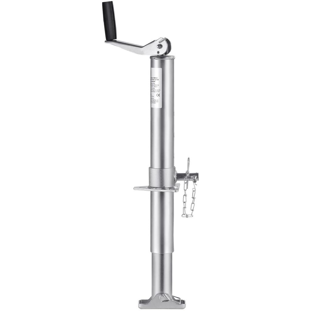 SucceBuy 2000 ปอนด์ A-Frame Trailer Jack 14.2" แนวตั้ง Travel ลิ้น Trailer Jack Stand พร้อมที่จับสํา