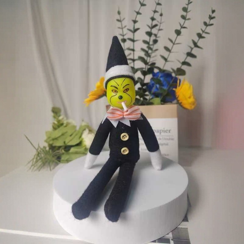 สินค้าใหม่พร้อมสต็อก grinch grinch คริสต์มาส grinch ตุ๊กตาของเล่นตุ๊กตาสีเขียวตุ๊กตาตุ๊กตาชั้นวางหนั