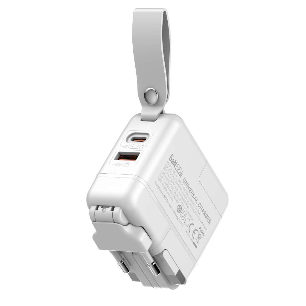 LDNIO Q2618 GaN 65W เครื่องชาร์จเดินทางแบบชาร์จเร็วอเนกประสงค์พร้อมอะแดปเตอร์พิน ราคา ถูกที่สุด ดีลบีเคเค แกลเลอรีภาพที่ 6