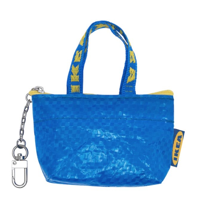 IKIA KNÖLIG กระเป๋าพวงกุญแจ กระเป๋าใส่เหรียญ อีเกีย ขนาดเล็ก จิ๋ว น่ารัก กระเป๋า KLAMBY พวงกุญแจ