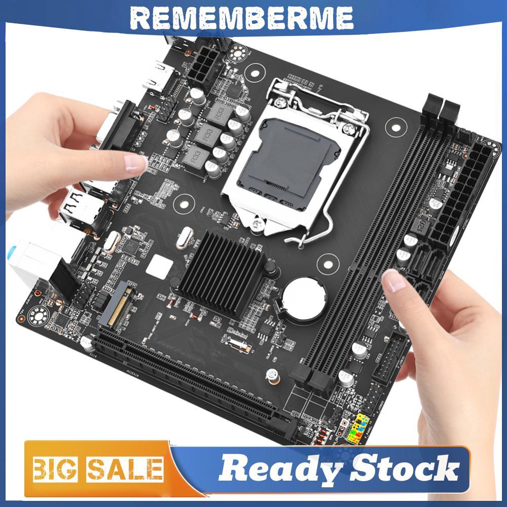 B75MI เมนบอร์ดเดสก์ท็อป LGA 1155 เมนบอร์ดคอมพิวเตอร์ DDR3 คอมพิวเตอร์บอร์ดหลัก M.2 NVME