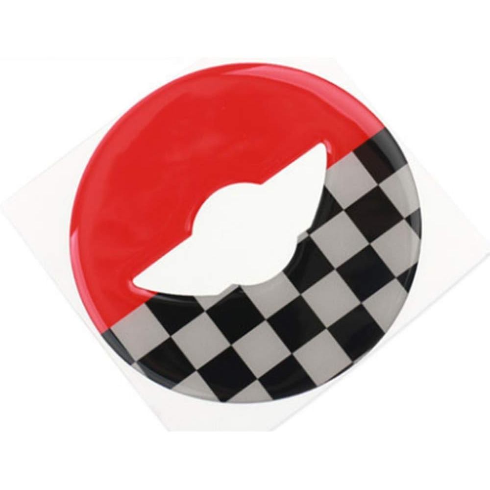 ใหม่สติกเกอร์พวงมาลัยตกแต่งสําหรับ Mini F55 F56 (JCW)