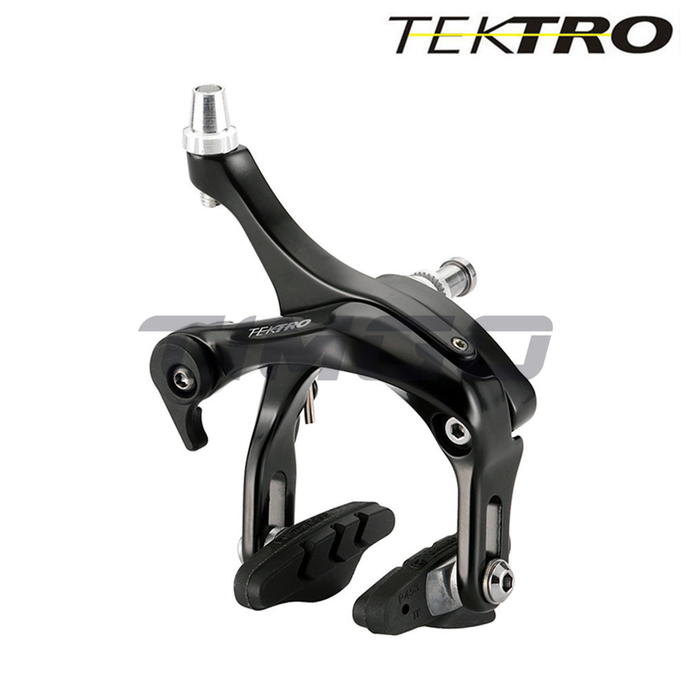 Tektro R315 จักรยานเสือหมอบ_dual pivot c-brake_เบรกแบบ caliper สีดำ ออกแบบเพื่อความปลอดภัยในการขับขี