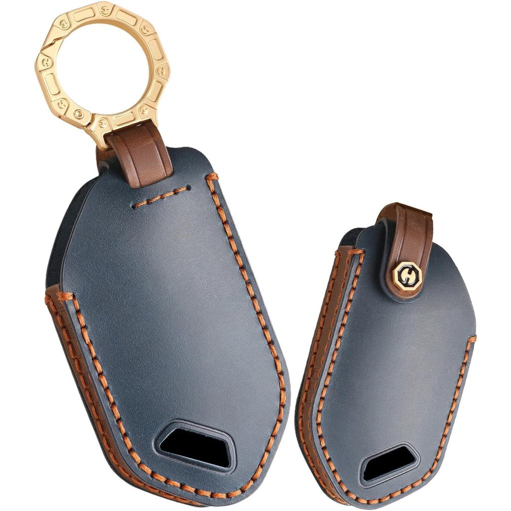 Ontto 7-Button Key Fob Cover Fit สําหรับ Kia Carnival 2025 Handmade หนังกุญแจรถสําหรับ Telluride EV6