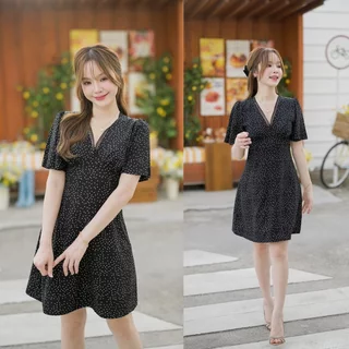 Sassy Dotty Dress เดรสลายจุด [Made by Pastel Time]