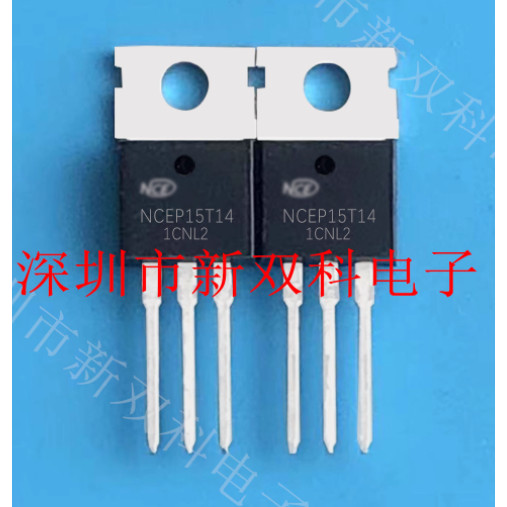 5 ชิ้น/ล็อต NCEP15T14 NCEP15N14 TO-220 MOS Tube ส่วนประกอบอิเล็กทรอนิกส์กําลังสูง