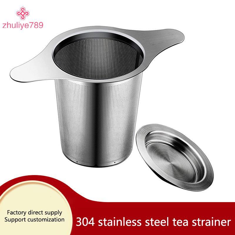 <zhuliye789>ที่กรองชาพร้อมที่จับ,สแตนเลสชาDiffuser Fineตาข่ายตัวกรอง,แขวนบนกาน้ําชาแก้วTo Steepหลวมช