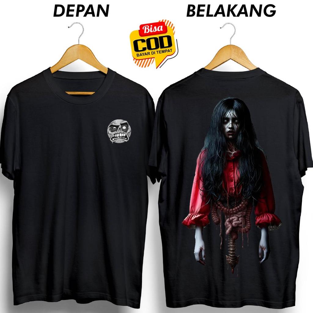 MERAH RED KUYANG GHOST เสื้อยืด DB