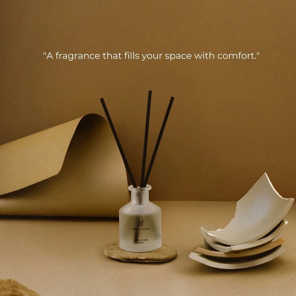 Hanky House ก้านไม้หอม ปรับอากาศ กลิ่นโรงแรมหรู Aroma Reed Diffuser ก้านน้ำหอม น้ำมันหอมระเหย Reed thumbnail 3