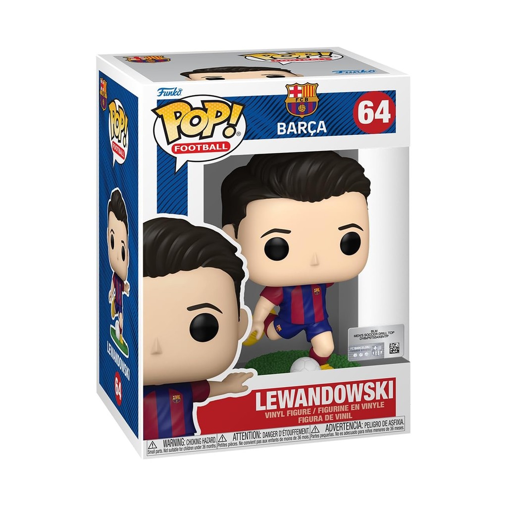 FUNKO ฟังโก้ป๊อป! ฟุตบอล: Barcelona Robert Lewandowski Barcelona FC