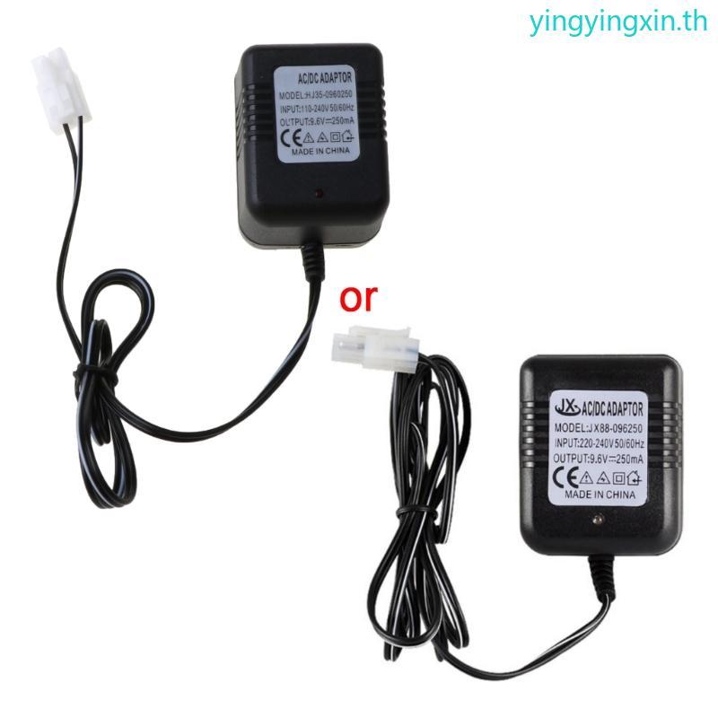 YIN RC Charger สําหรับ 9 6V NiMH NiCd Packs 250mA AC Plug Charger