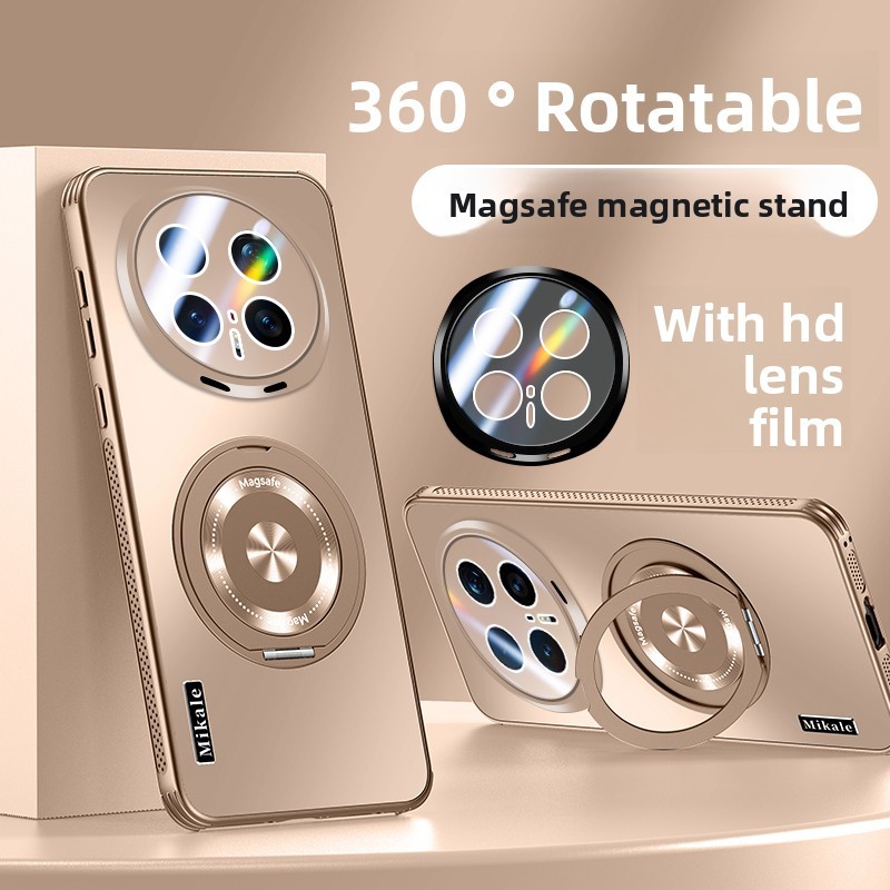 YYN เคสสําหรับ Honor Magic 8 Pro Casing 360° หมุนกระจายความร้อนแม่เหล็กเคสโทรศัพท์กันกระแทกปก