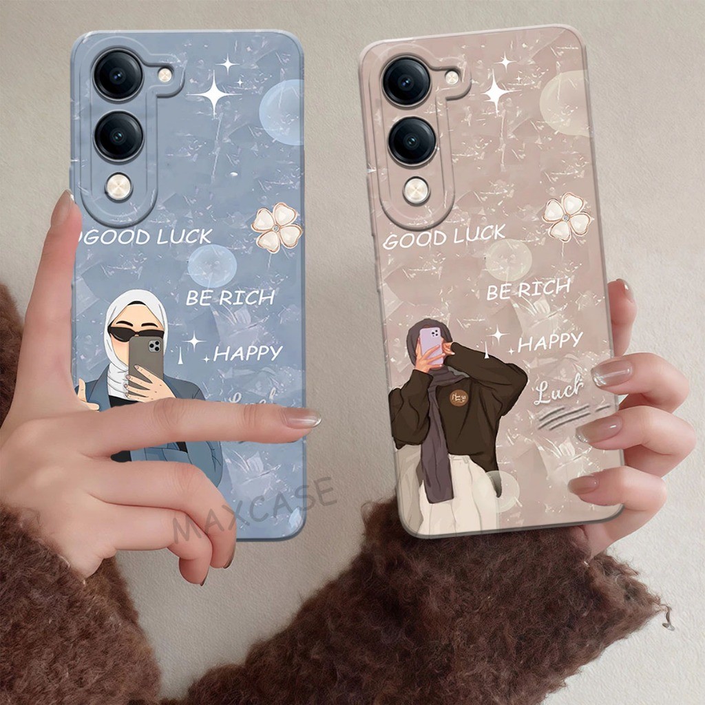 M0P Softcase Hp Vivo Y04S - เคส Vivo Y29S 2025 Muslimah Motif - เคส Hp น่ารัก - เคส Hp ปัจจุบัน - กล