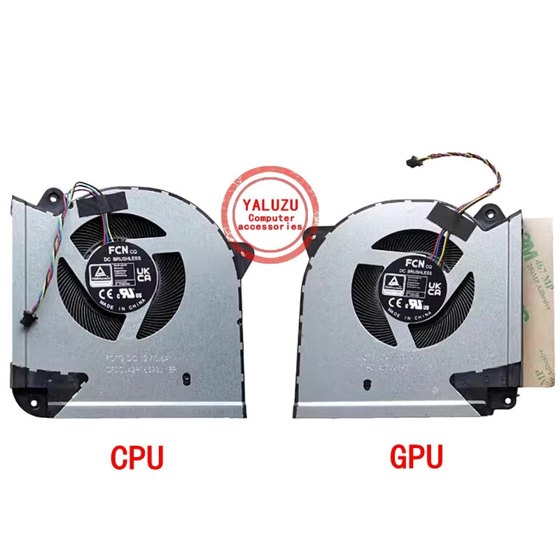 แล็ปท็อปใหม่ CPU GPU พัดลมระบายความร้อนสําหรับ ASUS Strix 7 PLUS G733PZ G733PY G733CW G733CX G733CM