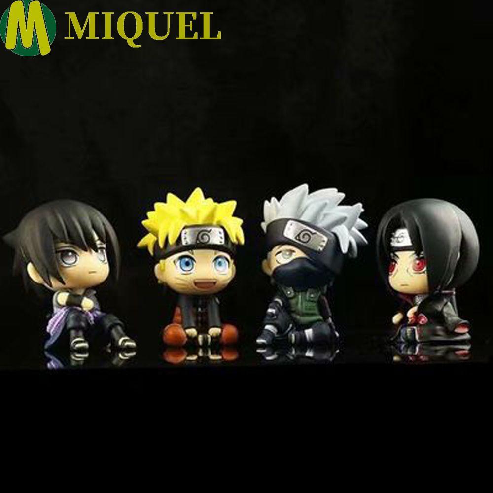 MIQUELZA Action Figure อะนิเมะ Kakashi รูปของเล่น Uchiha Itachi Uchiha Sasuke ของเล่น