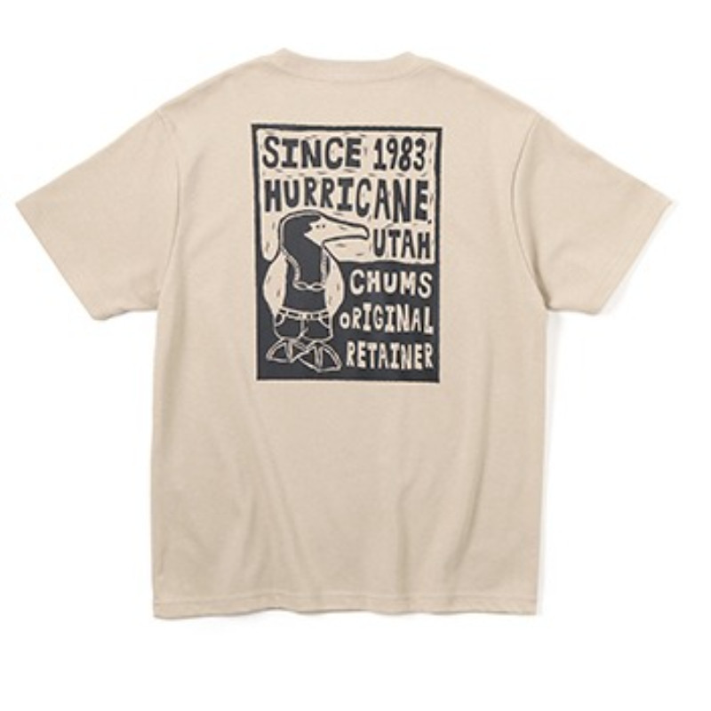 CHUMS Sports Outdoor Short-Sleeved Unisex สบายเสื้อยืด Soft Premium Casual Shirt