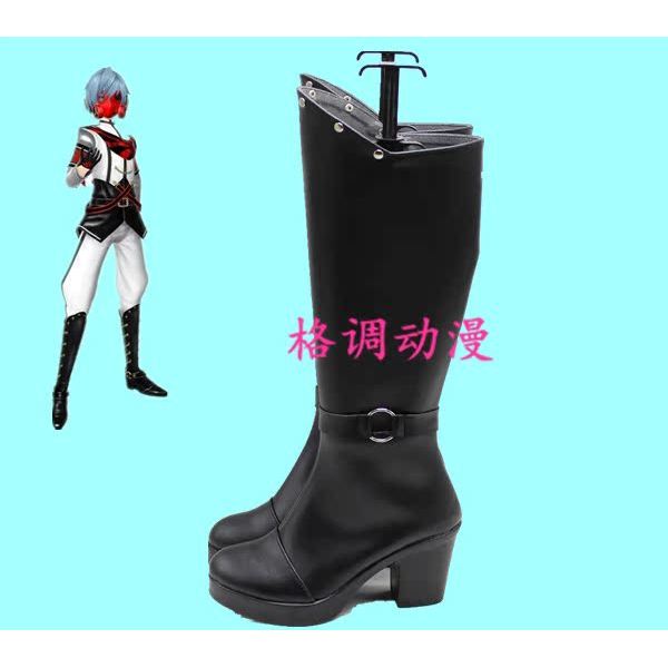 B7801 VOCALOID Kaitounhappy refrainVer COS鞋COSPLAY鞋