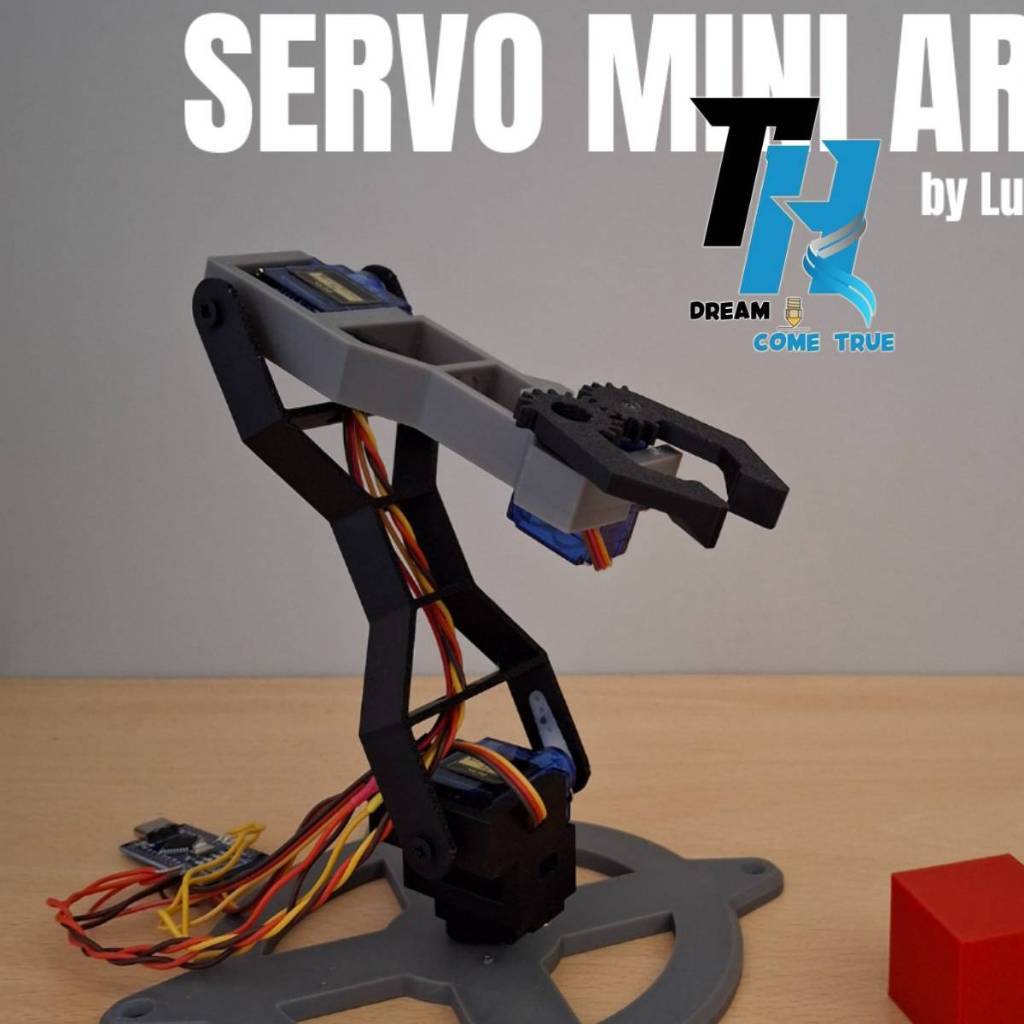 MINI ARM SERVO HANDLE – SUITABLE MG90S / SG90S