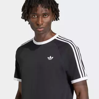 adidas ไลฟ์สไตล์ เสื้อยืด 3-Stripes ผู้ชาย สีดำ KE3538