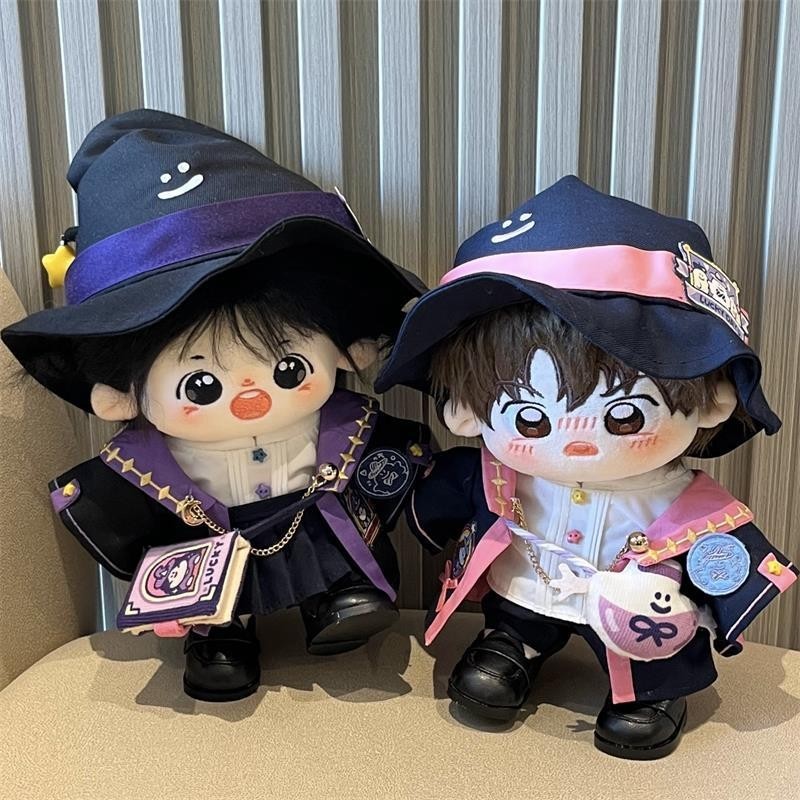 Baby Island Link ตุ๊กตาผ้าฝ้ายน่ารัก 20 ซม. เสื้อผ้าเด็ก Meatball เสื้อผ้าของแท้ชุดน่ารัก Preppy สไต