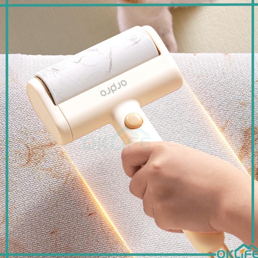 [OKLIFE SG]Sticky Hair Remover Lint Roller เสื้อผ้าสติกเกอร์ผม Roller กําจัดขนแปรงลูกกลิ้งลบขนแมว