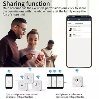 สวิตช์ไฟอัจฉริยะ Tuya WiFi แบบสายกลาง Google Smart Switch สมาร์ท Touch Sensor สวิตช์ไฟ LED สมาร์ทโฮม Alexa ทํางานร่วมกับ