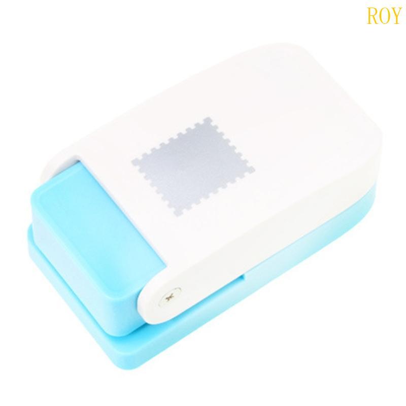ROY Square Hole Puncher กระดาษหัตถกรรมเครื่องมือลายนูนสําหรับห่อการ์ด
