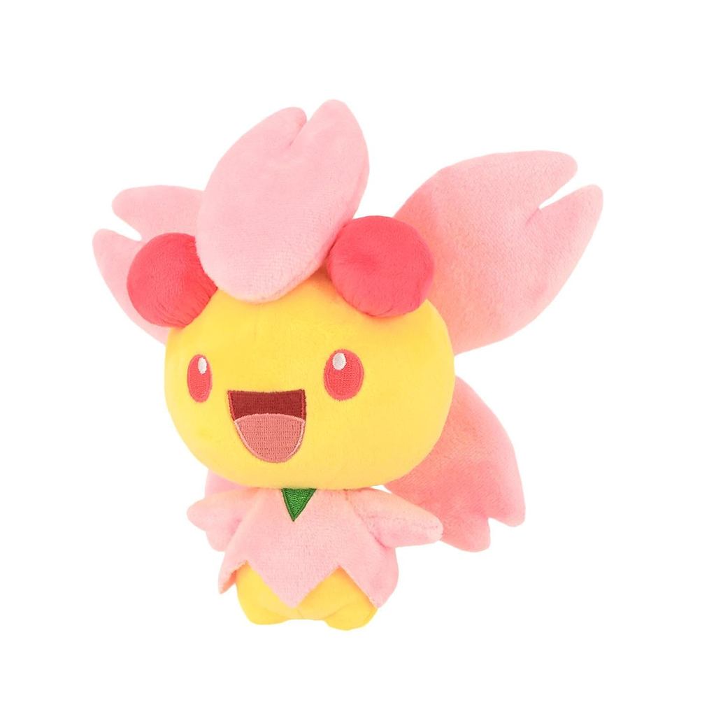 Sanei Boeki Pokémon ALL STAR COLLECTION Cherrim (Positive Form) (S) W20 x D12.5 x H19cm Plush Toy PP