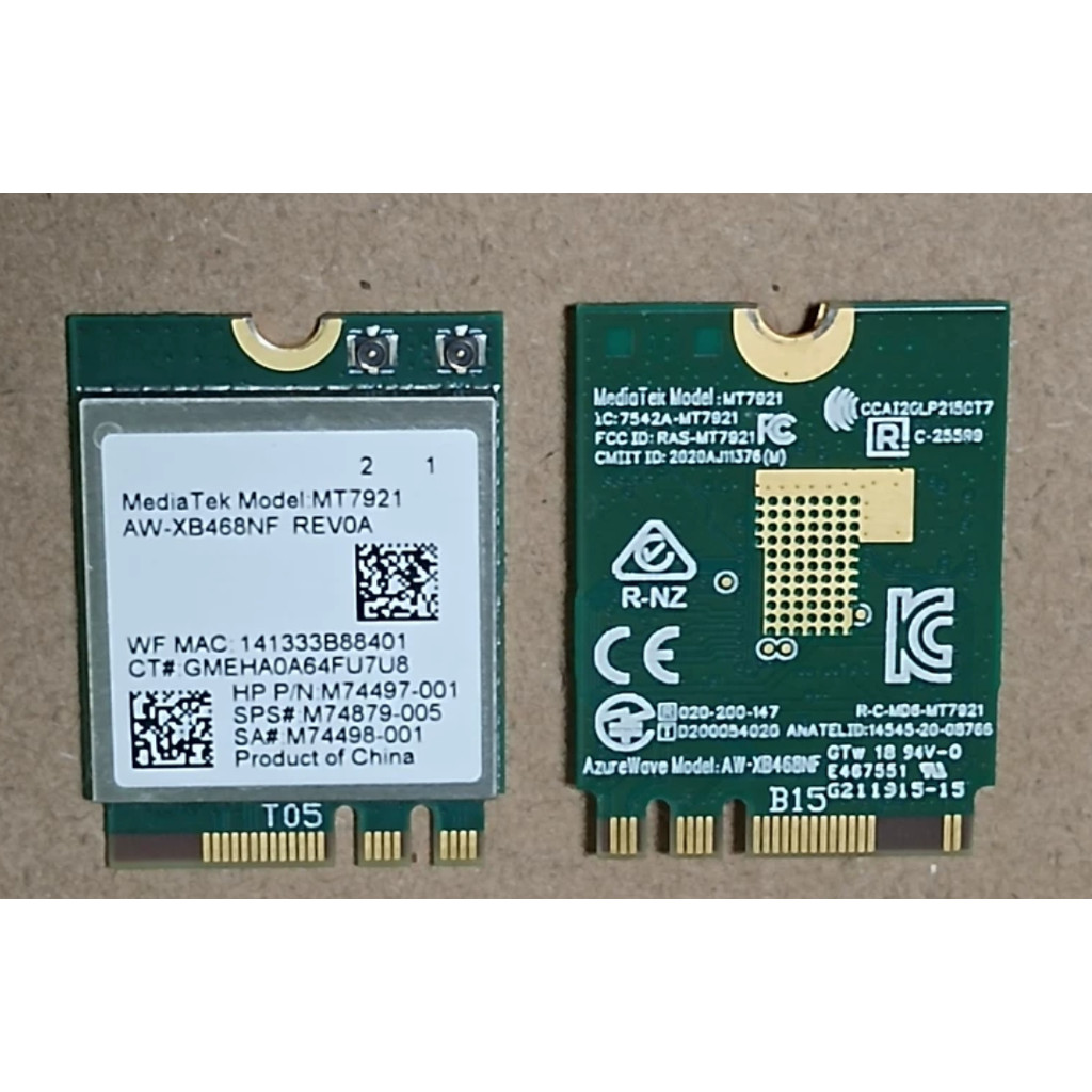 AP28 Wi-Fi 6 MT7921 Wifi 6 1800Mbps บลูทูธ 5.2 ไร้สาย WIFI NetworkCard NGFF สําหรับ M.2 สนับสนุน win