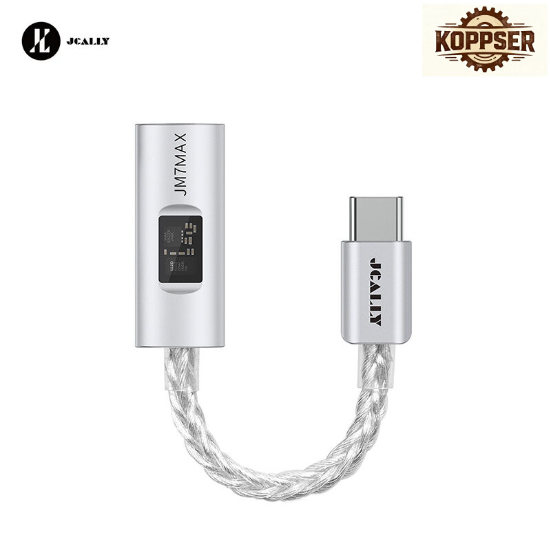 Local JCALLY JM7 MAX HIFi decoding headphone amplifier 31993 dual core SGM8262 headphone audio decod