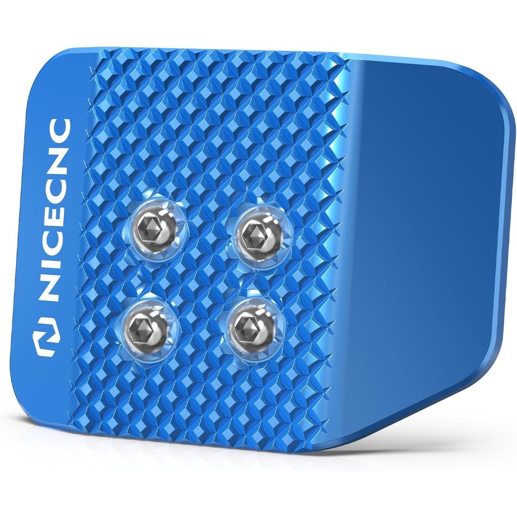 NICECNC Blue RZR แป้นเบรก Extention เข้ากันได้กับ Polaris RZR Turbo S 4 2021, RZR XP 1000 EPS 2014-2