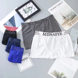 ซื้อ 5 แถม 5 ฟรี Munafie พร้อมส่งจากไทย Boxerชาย ผ้านิ่มใส่สบาย ไม่อึดอัด ไม่มีถุงซิป