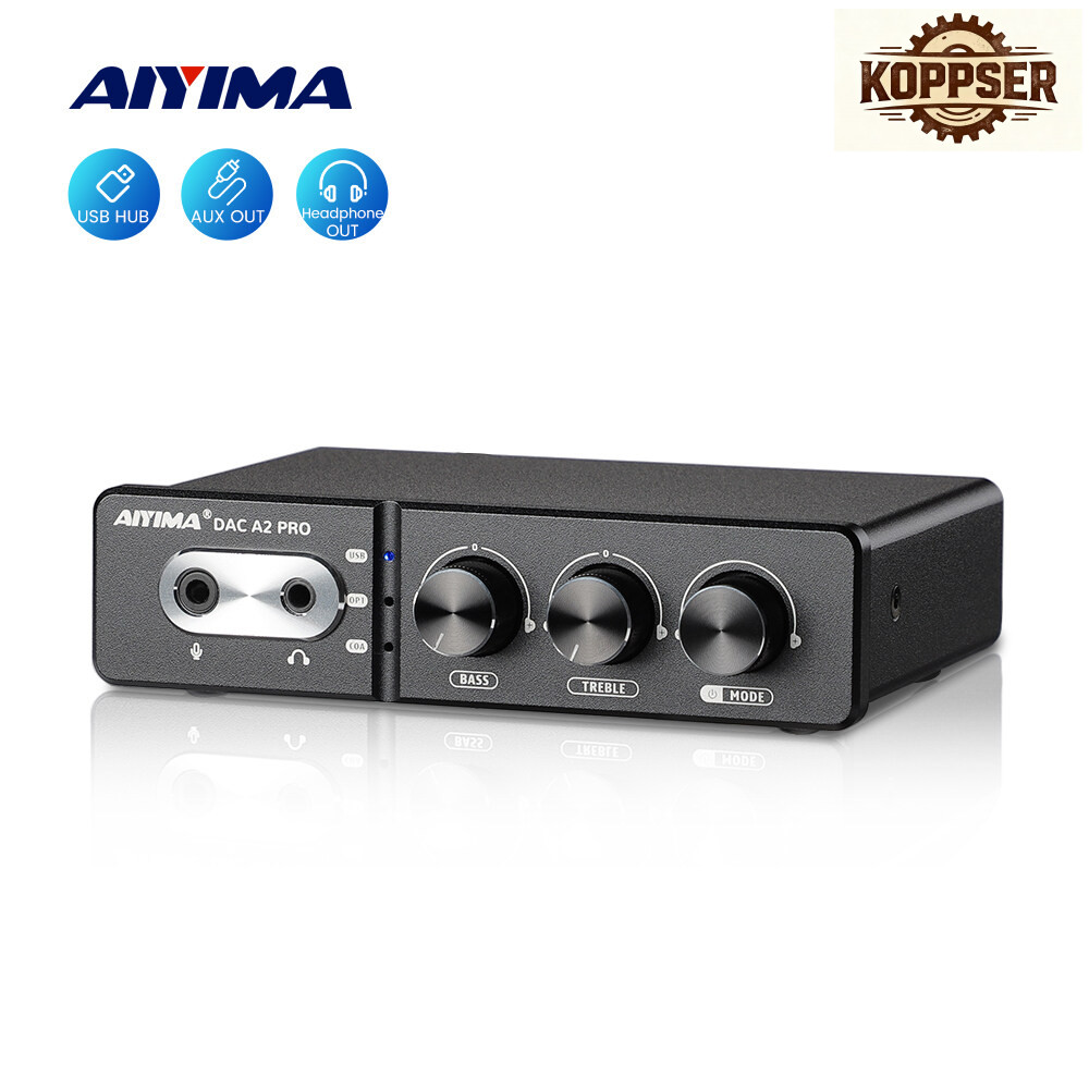 Local AIYIMA Audio DAC-A2 PRO Gaming Decoder ESS9018K2M USB Fiber Computer PS4/5 Desktop Gaming Head