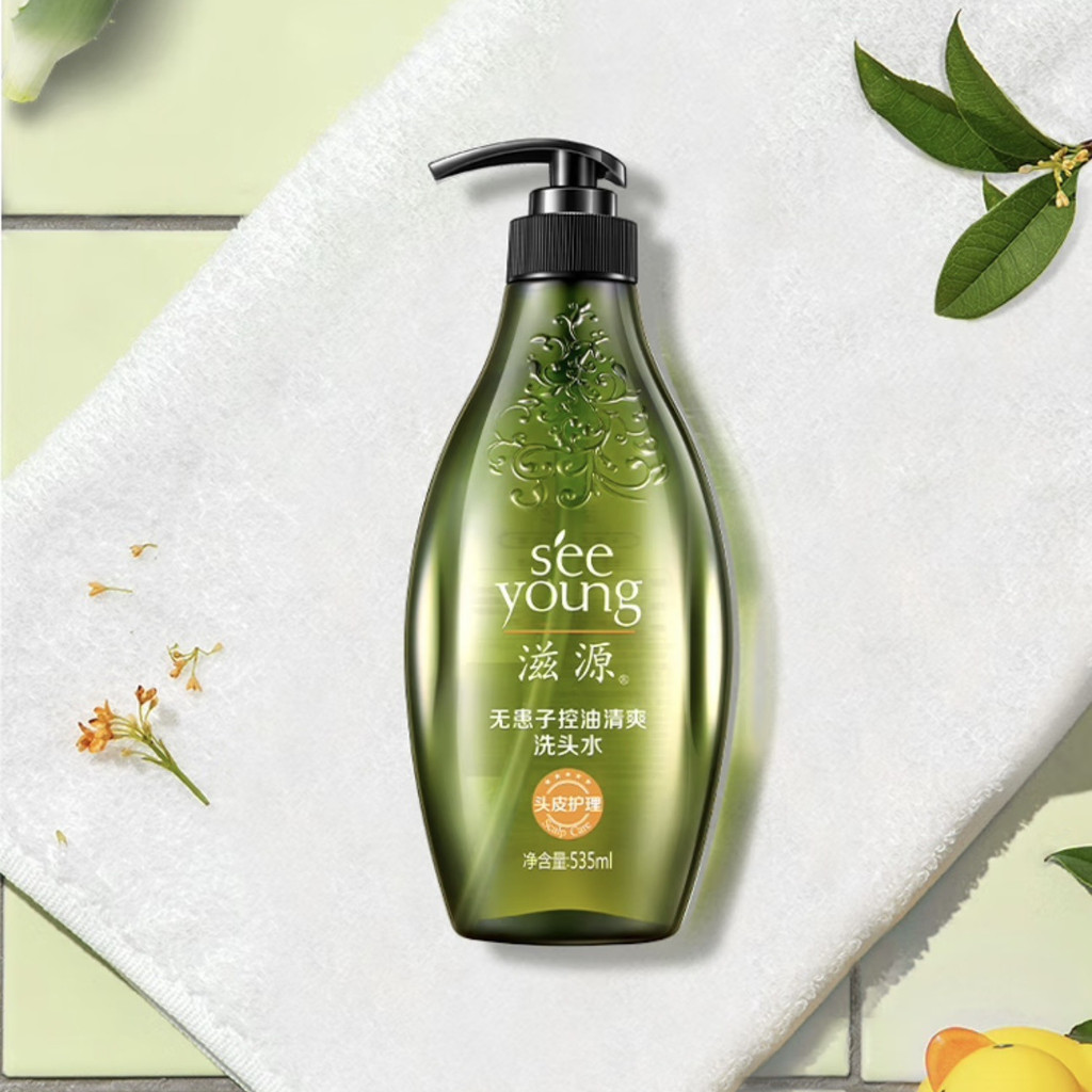 แหล่งที่มาของบํารุง 535มล ซิลิโคนน้ํามันกลิ่นหอมติดทนนานแชมพูควบคุมความมันสดชื่นป้องกันรังแค