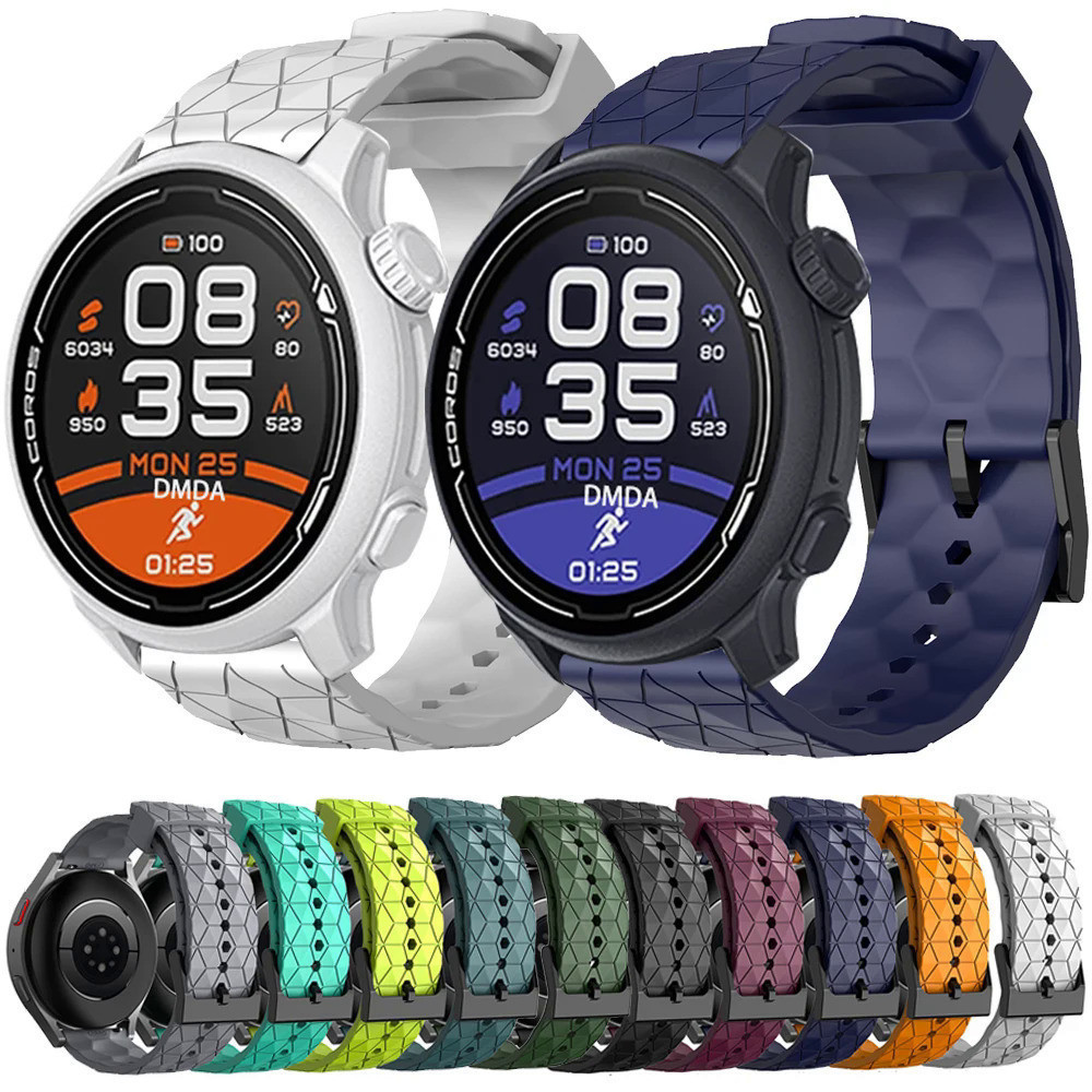 กีฬานาฬิกาสําหรับ COROS Apex 4 42 มม.Pace 4 Pro 3 2 Pace4 สายรัดข้อมือ 20 มม.22 มม.สายคล้องคอซิลิโคน