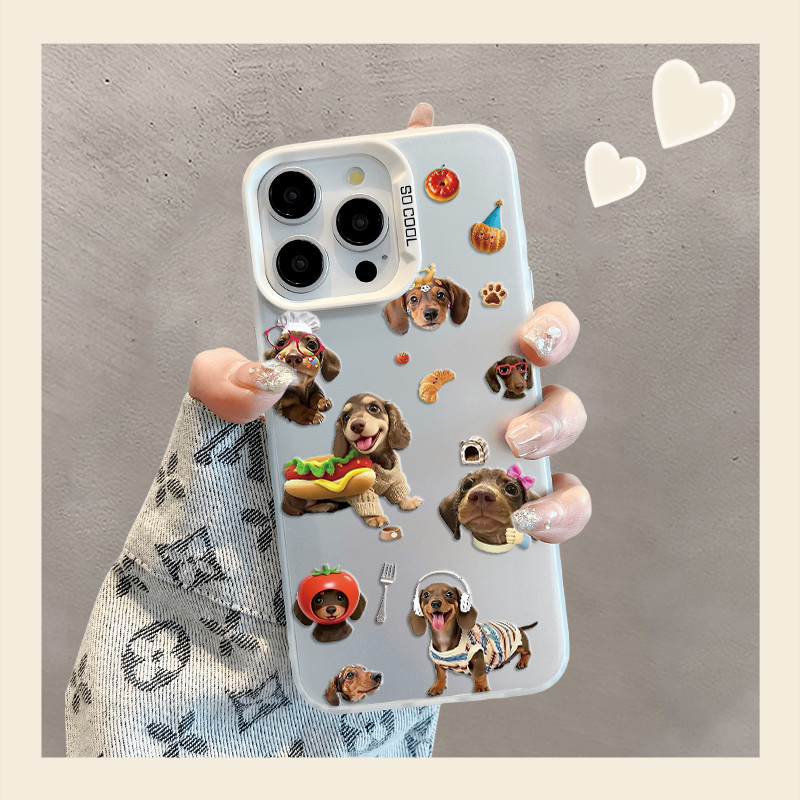 น่ารักสุนัขสําหรับOppo A58 A11X A5 A2 A55 A57 A16 กรณีค้นหาX5 X6 X7 X8 X9 PRO V23 11 10 PRO RENO 14 