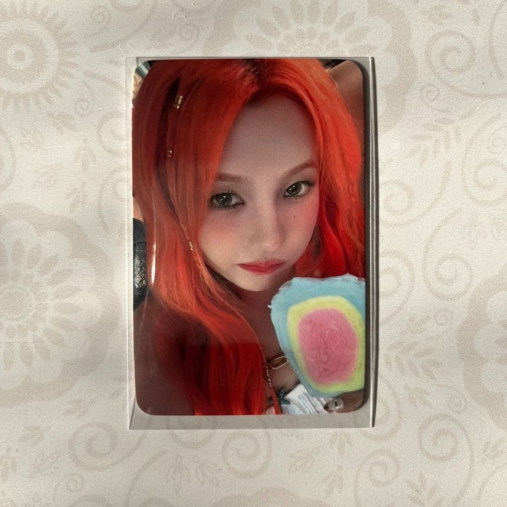 Gidle Girl Baby Juannan Art การ์ดนําโชคออนไลน์ Juantian Xiaojuan ny4.0 Marshmallow Photocard คลังสิน