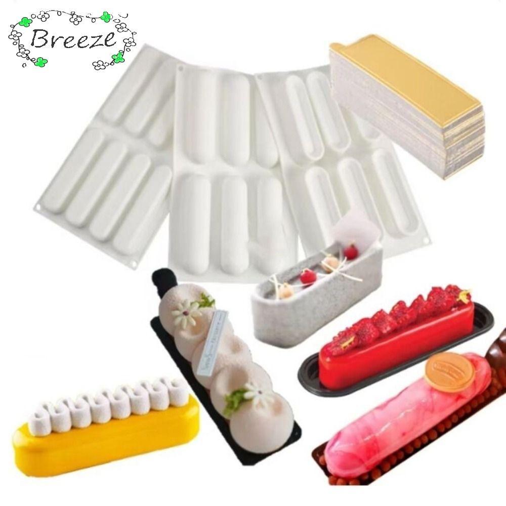 แม่พิมพ์เค้กมูส BREEZE, แม่พิมพ์ขนม DIY รูปไข่, ซิลิโคนอบโฮมเมดมัลติฟังก์ชั่น Mould Party