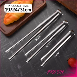 Fresh คีมหนีบปิ้งบาร์บีคิว หนีบเนื้อปิ้งย่าง แข็งแรง ทนทาน BBQ tongs