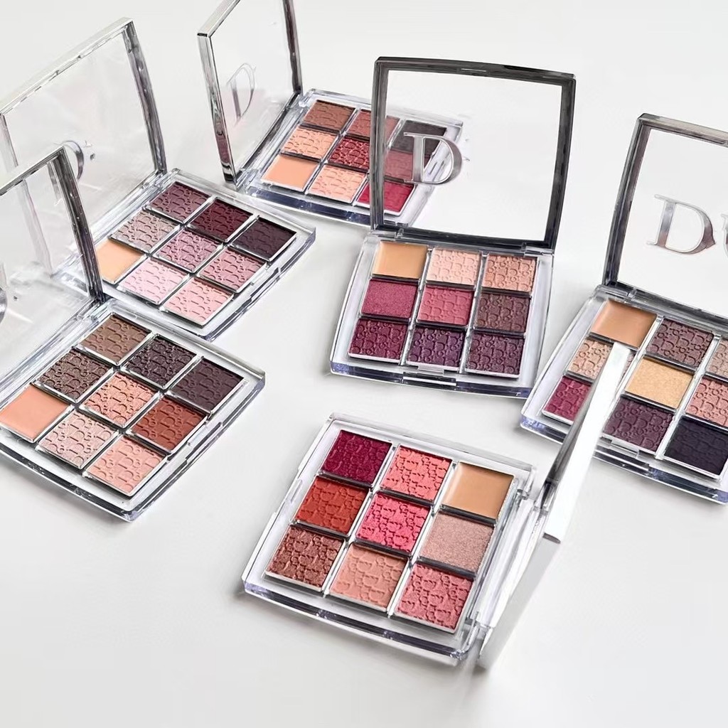 แต่งหน้าการค้าต่างประเทศข้ามพรมแดนใหม่ Dijia Backstage พาเลทอายแชโดว์ Supermodel Nine-Color Pumpkin 