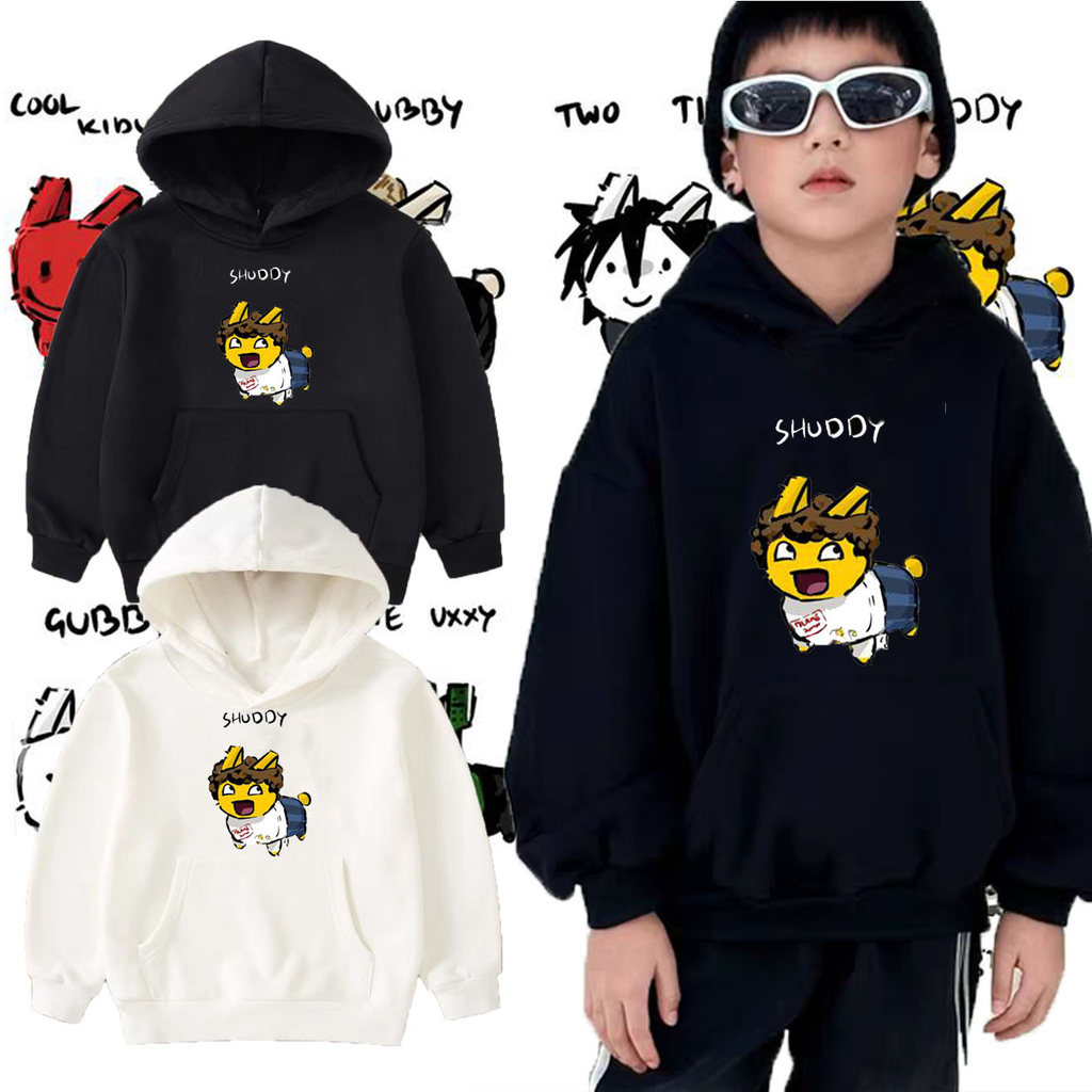 Roblox c00lkidd Kids Hoodie | Shedletsky Blame John Gubby Forsaken 1x1x1x1 007n7 | Cotton Gamer Styl